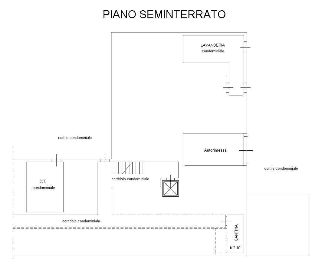 Piano seminterrato