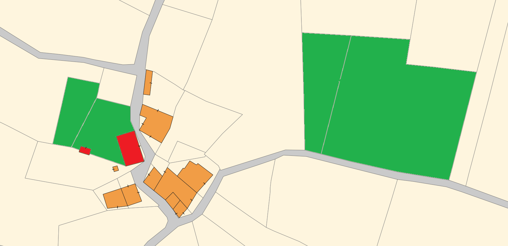 mappa per sito Località Caberra, Bardi